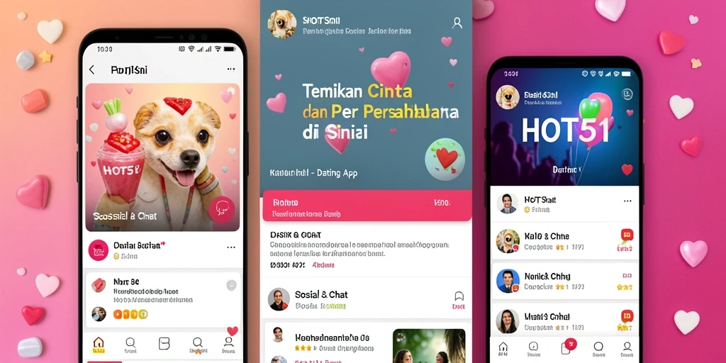 Screenshot HOT51 menampilkan fitur interaktif dan mudah digunakan.