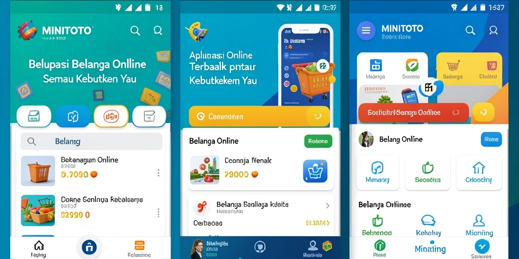 Tampilan antarmuka pengguna MINITOTO yang menarik dan fungsional.