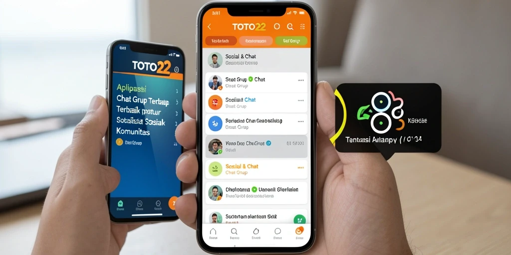 Antarmuka TOTO22 yang sederhana dan fungsional untuk obrolan grup.